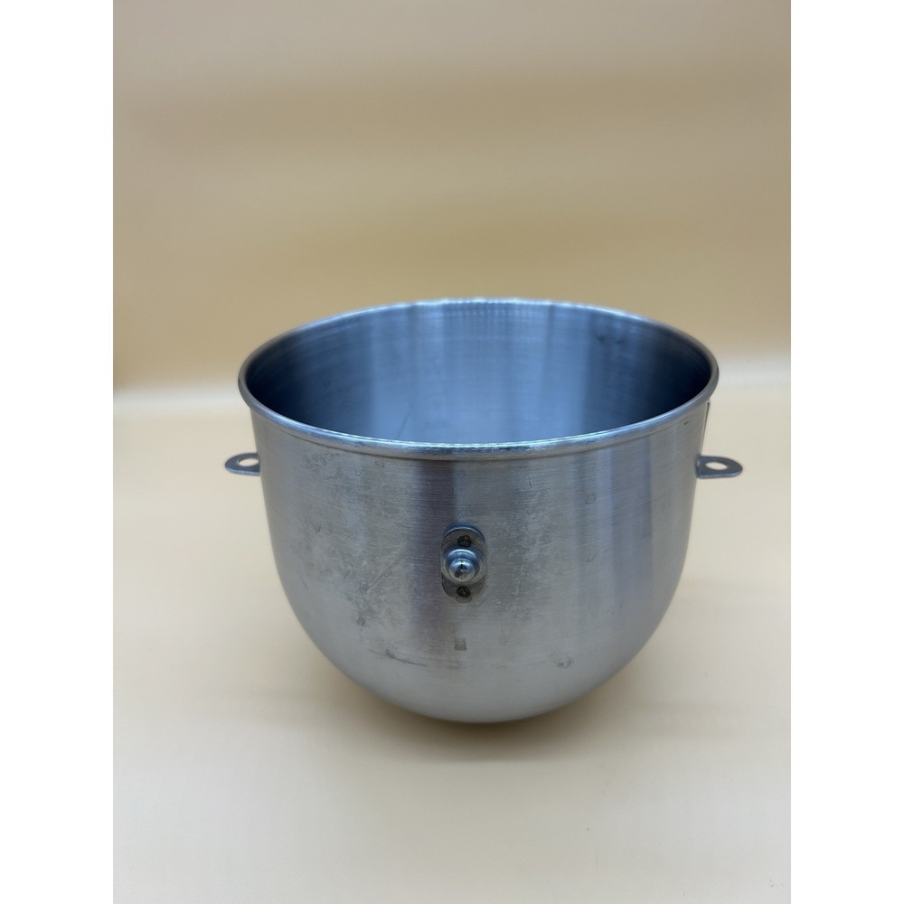 Kitchen Aid Stainless Steel 5 Quart Mixing Bowl For Lift Mixer 8" Locking Sides - Picture 4 of 6
